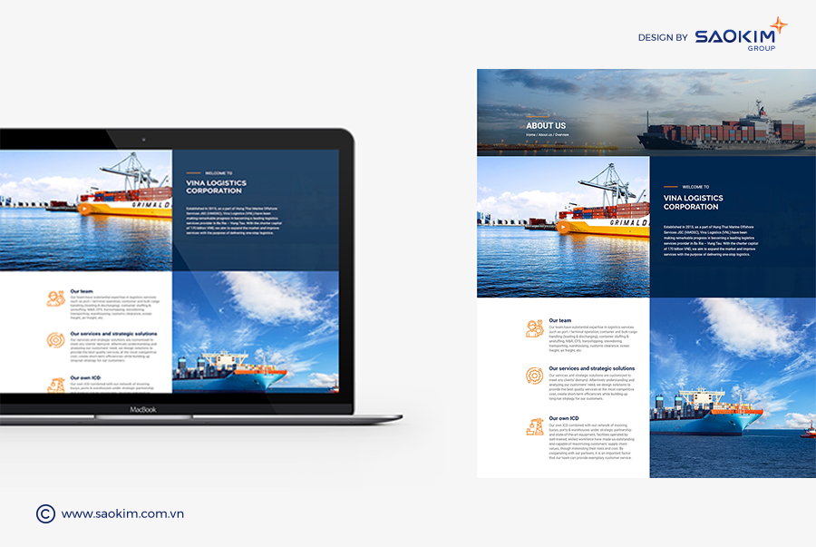 VINA LOGISTICS CORP - Design Website Vina Logistics Corporation